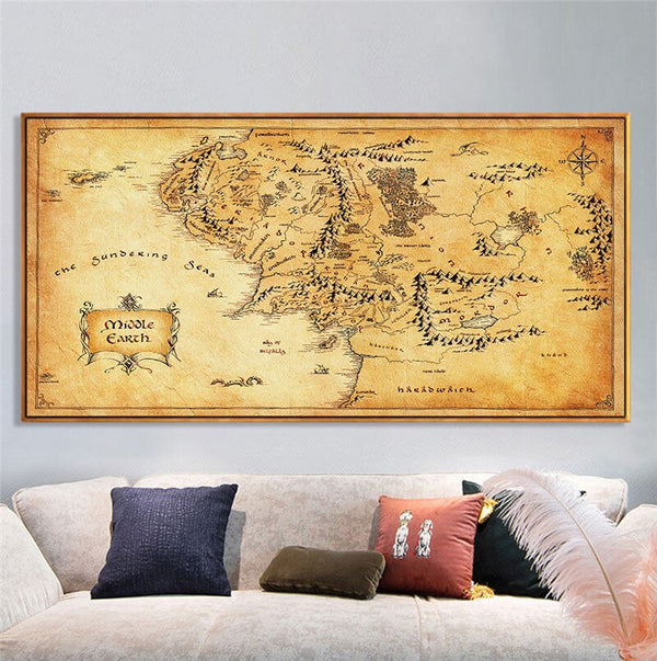 Middle-Earth Map